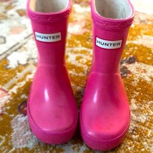 Girls hunter boots